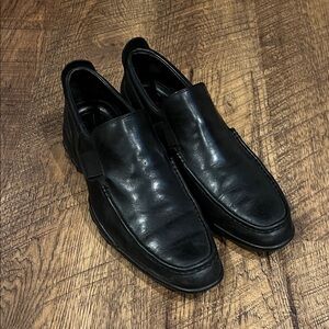 Cole Haan Men's Black Leather Loafers